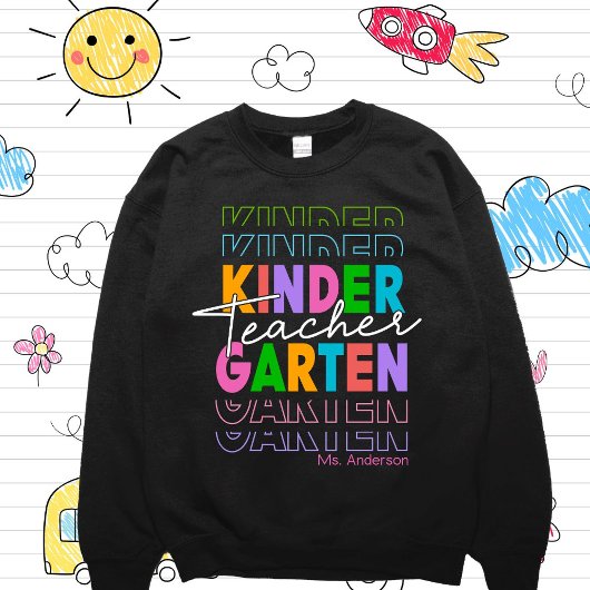 Douane Kindergarten Leraar Sweatshirt