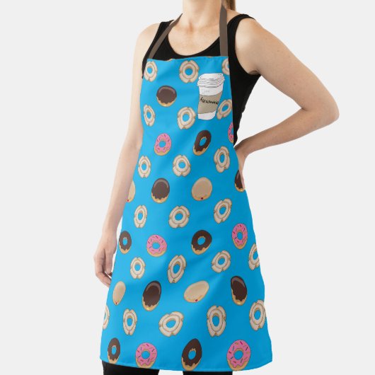 Douane koffiebeker Holey Doughnoten Schort (Insitu)