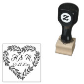 Douane, Koppels, Hartvormige krans. Rubberstempel (Gestempeld)