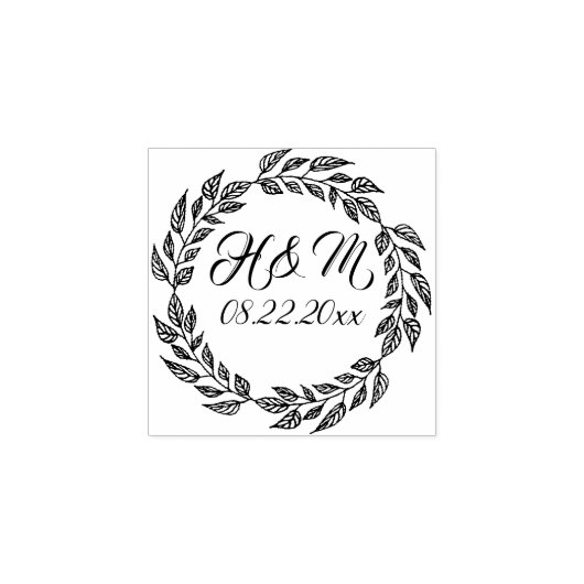 Douane, Koppels, Ronde krans. Rubberstempel (Afrduk)