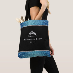 Douane Kroon Aangepaste Titel Tote Bag