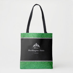 Douane Kroon Aangepaste Titel Tote Bag