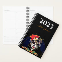 Douane LA CATRINA SUGAR SKULL 2023 Agenda agenda