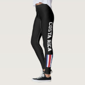 douane-leggings Costa Rica-vlag Leggings (Links)