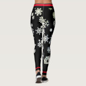 DOUANE-LEGGINGS SNOWFLAY MET RED LEGGINGS (Achterkant)