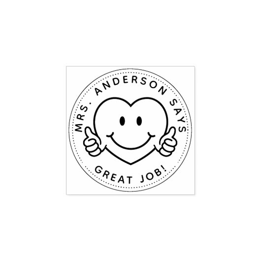 Douane Leraar Cadeau Stempel Terug naar School (Afrduk)