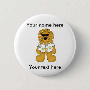 DOUANE LION DUDE Button