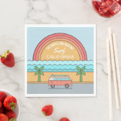 Douane-locatie Surfer papieren servetten (Insitu)