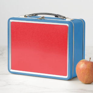 Douane metalen lunchbox retro schoolcadeau