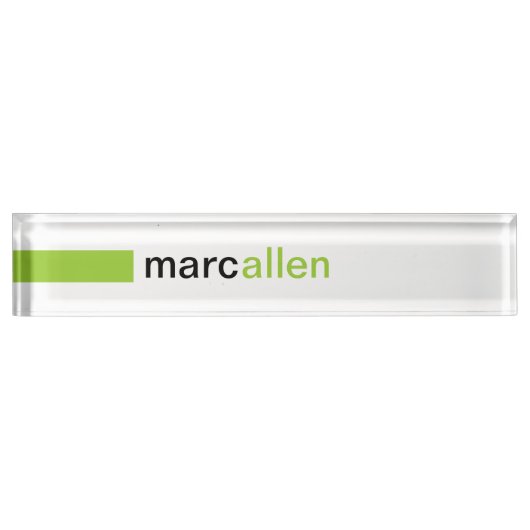 Douane Moderne 519 (WG) Naambordje (Voorkant)