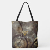 Douane: Moderne Artisan Canvas tas (Achterkant)