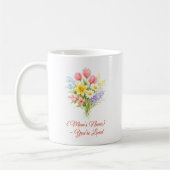 Douane Moederdag Boeket van Bloemen Mok (Links)