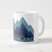 Douane-mokken ZWITSERLAND Grote Koffiekop (Voorkant rechts)