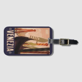 Douane-monogram Venezia (Venetië) Bagagelabel (Voorkant (horizontaal))