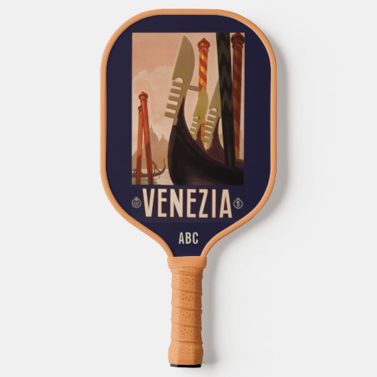 Douane-monogram Venezia (Venetië) Pickleball Paddle (Achterkant)