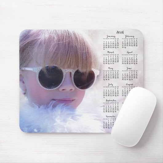 Douane Muismatten Kalender 2016 Met Foto (Met muis)