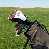 Douane Naam Clubs En Bal Dusty Rose Foto Golfheadcover (Insitu)