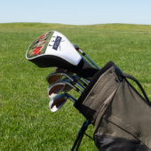 Douane Naam Clubs En Bal Navy Blauwe Foto Golfheadcover (Insitu)