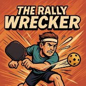 Douane Naam Pickleball Rally Wrecker T-shirt
