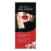 DOUANE NAIL TECHNICIAN RACK CARD RECLAMEKAART (Voorkant)