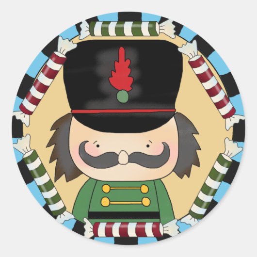 Douane Notenkraker Stickers (Voorkant)