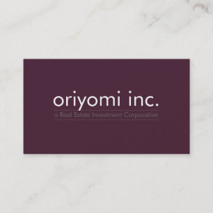 DOUANE ONTWERP 5 eenvoudige moderne, eenvoudige, s Visitekaartje