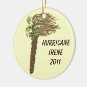 Douane-orkaanherdenkingsOrnament - Neutraal Keramisch Ornament (Links)