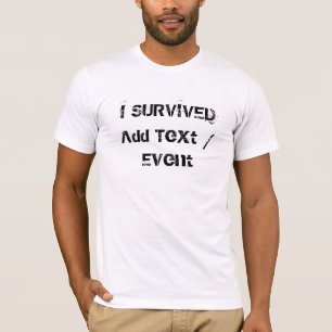 Douane OVERLEEFDE ik T-shirt van de Kleding van