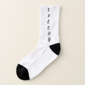 DOUANE PERSONALITEITSOCKS VROUWENMEISJE SOKKEN (Links - buitenkant)