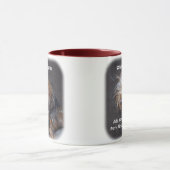 DOUANE Pet Foto UW Afbeelding toevoegen Mok (Midden)