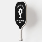 Douane pickleball-paddel trofee beker voor kampioe pickleball paddle (Links)