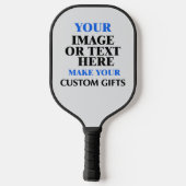 Douane Pickleball Paddle, Gepersonaliseerd Sport C Paddle (Achterkant)