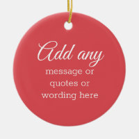 DOUANE Plain Elegant Red-keramisch sieraad