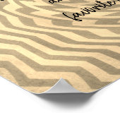 douane poster voegt een citaatgeometrisch patroon  (Hoek)