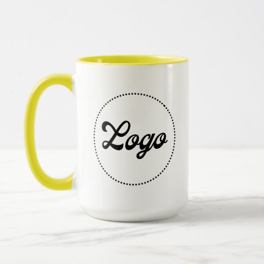 Douane Promotionele GELE Combo Logo Mok (Links)