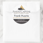 DOUANE Real Estate Seals Ronde Sticker (Tas)