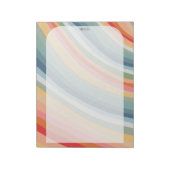 DOUANE regenboog kleurrijk aan DO-notities kooplij Notitieblok (Linkerzijde)