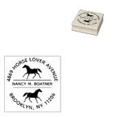 Douane Retouradres Stempel Met Paarden (Gestempeld)
