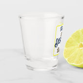 Douane Retro Disco Bachelorette Party Disco Bride Shot Glas (Links)