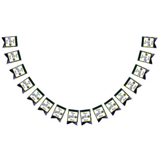 Douane Retro Disco Bachelorette Party Disco Bride Vlaggetjes