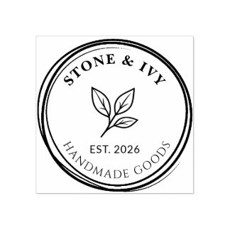 Douane Ronde Logo Rubber Stempel