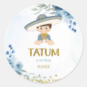 DOUANE RONDE STICKER (Voorkant)