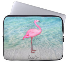 Douane Roze Flamingo Tropical Sandy Beach Modern