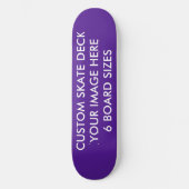 DOUANE SCHAATS DECK 8 1/2-INCH Skateboard AUBE.. P (Voorkant)