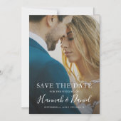 Douane sparen de Vergroten Invitaties van de Wedde Magnetische Uitnodiging (Voorkant)