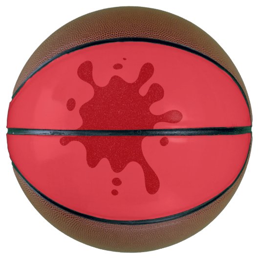 Douane Spat Tomato Rood Basketbal (Voorkant)