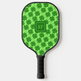 Douane St Patrick's Day Shamrock Green Clover Pickleball Paddle