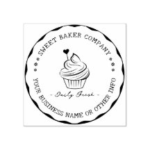 Douane Stempel Rubber | Elegant Thuis Bakkerij Log