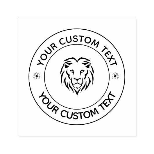 Douane Stempel van Rubber (Afrduk)