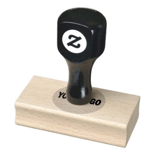 Douane stempel van rubber (Stempel)